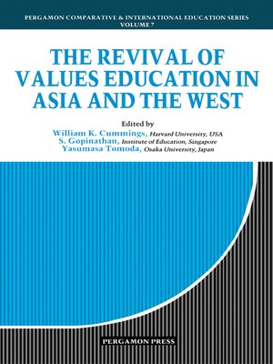 cover image of The Revival of Values Education in Asia & the West